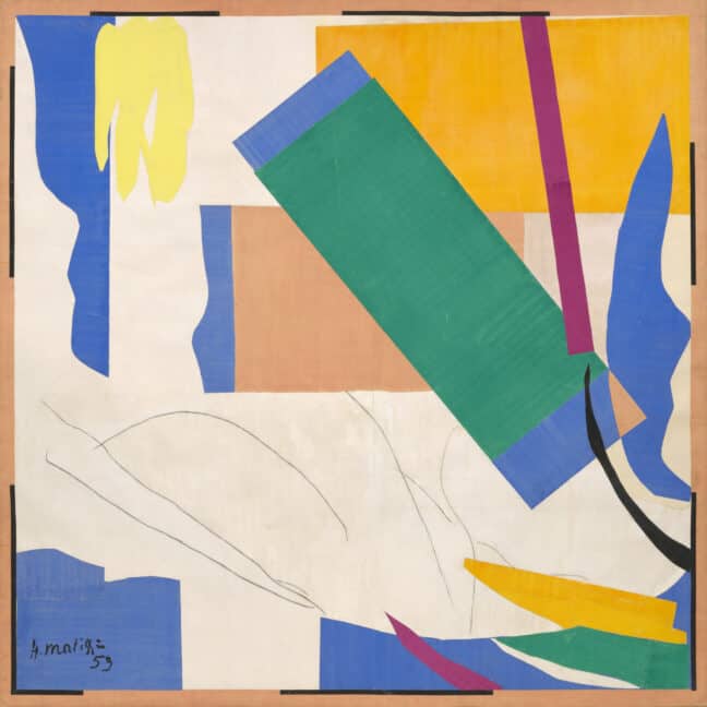 Memory of Oceania, 1952 Henri Matisse: created by Monica Monaghan-Milstein for MonicaArts Design LLC